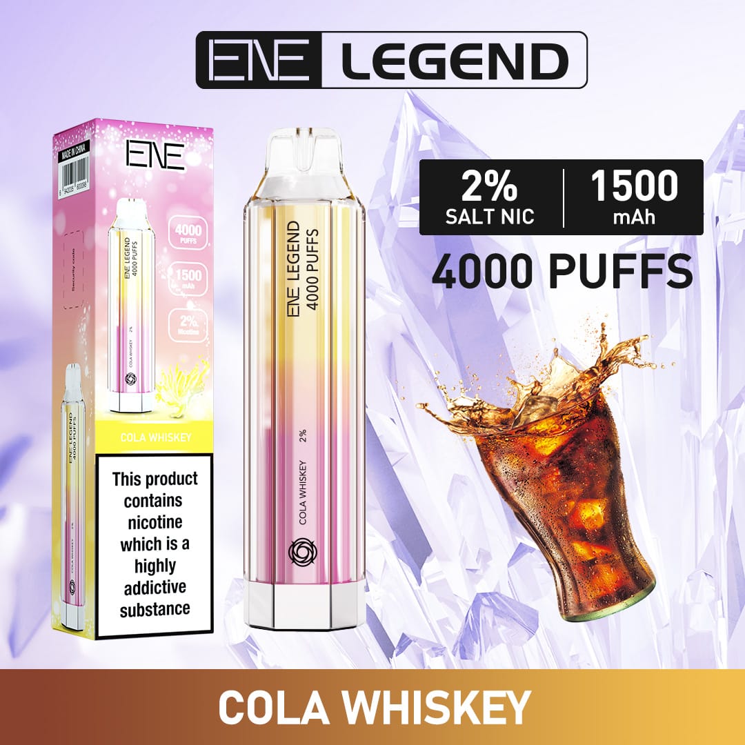 Elux ENE Legend 4000 Puffs Disposable Vape Pen (Pack of 10) #Simbavapes#