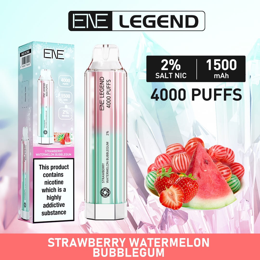 Elux ENE Legend 4000 Puffs Disposable Vape Pen (Pack of 10) #Simbavapes#