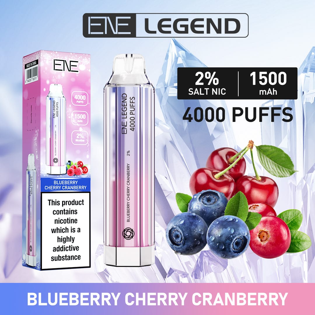 Elux ENE Legend 4000 Puffs Disposable Vape Pen (Pack of 10) #Simbavapes#