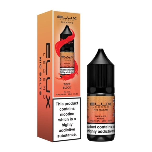 Elux Legend Nic Salts - 10ml E-liquids - Box of 10 - Wolfvapes.co.uk-10mg