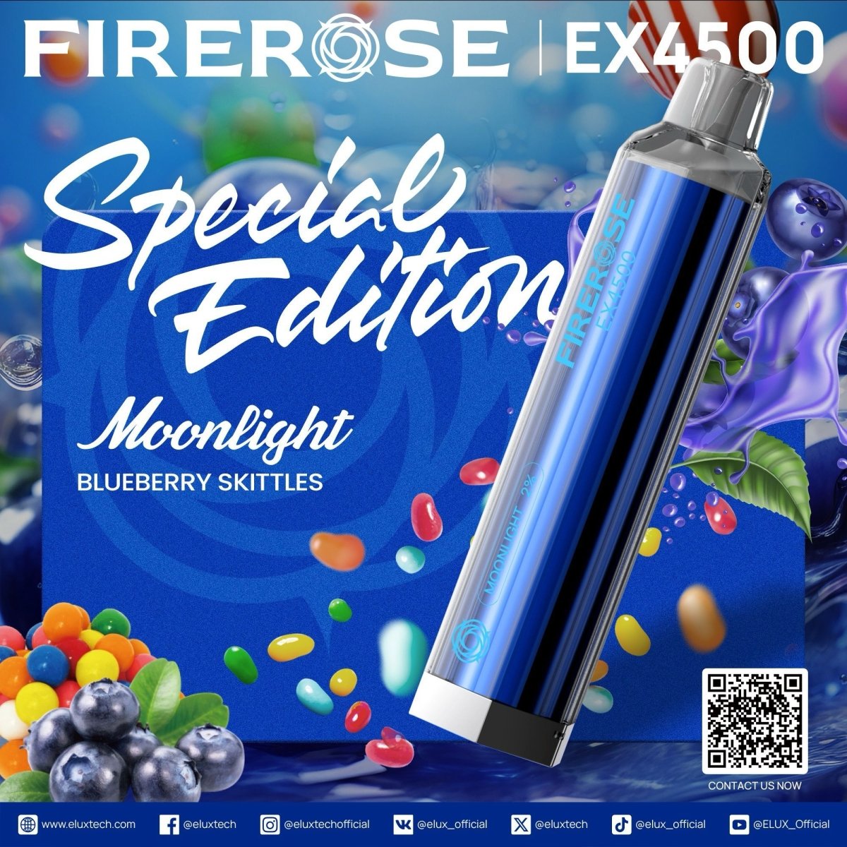 Firerose 4500 Puffs Special Edition Disposable Vape (Box of 10) - Clouds Vapes