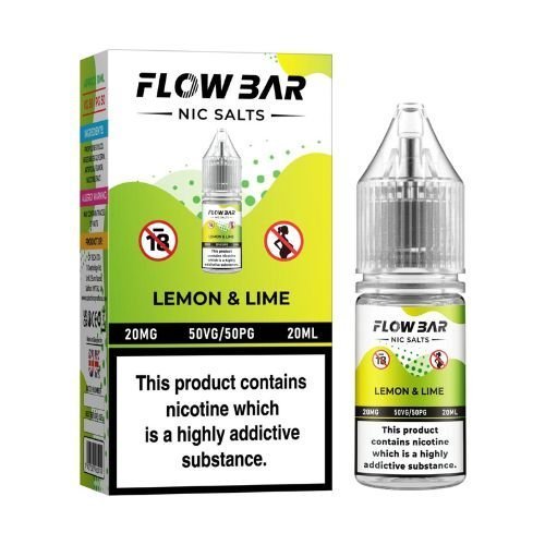 Flow Bar 20ml Nic Salts E-Liquid Pack of 10 - Clouds Vapes