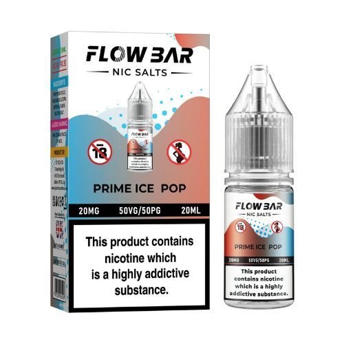 Flow Bar 20ml Nic Salts E-Liquid Pack of 10 - Clouds Vapes