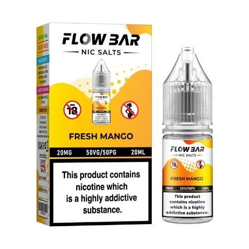 Flow Bar 20ml Nic Salts E-Liquid Pack of 10 - Clouds Vapes