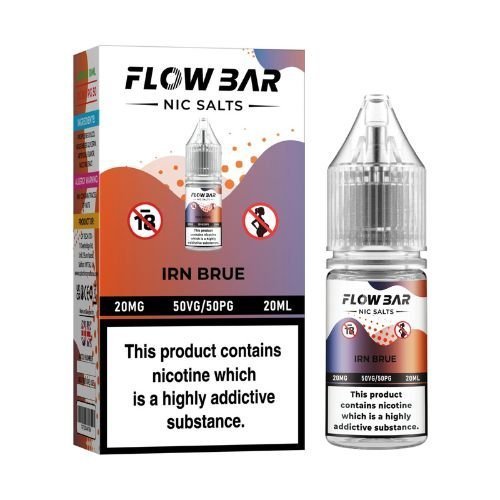 Flow Bar 20ml Nic Salts E-Liquid Pack of 10 - Clouds Vapes