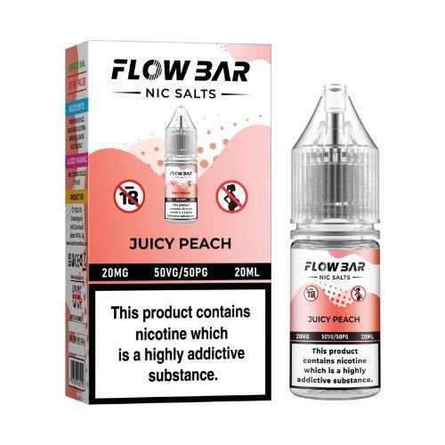 Flow Bar 20ml Nic Salts E-Liquid Pack of 10 - Clouds Vapes