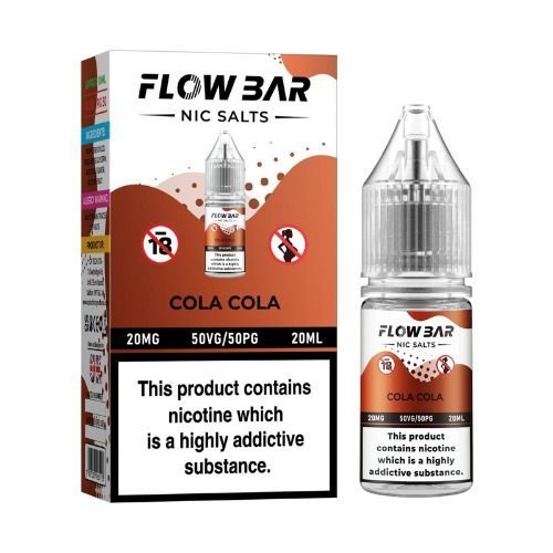 Flow Bar 20ml Nic Salts E-Liquid Pack of 10 - Clouds Vapes