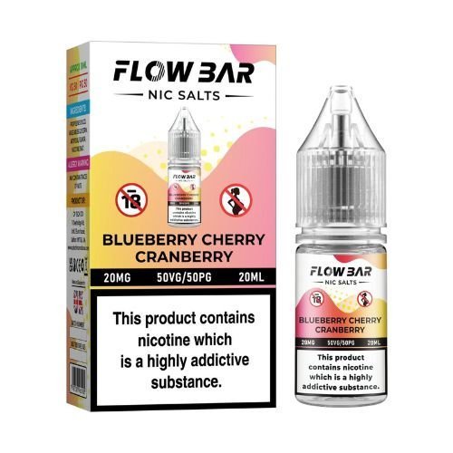 Flow Bar 20ml Nic Salts E-Liquid Pack of 10 - Clouds Vapes