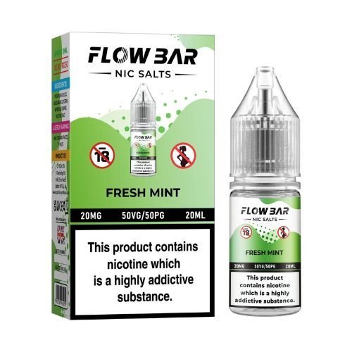 Flow Bar 20ml Nic Salts E-Liquid Pack of 10 - Clouds Vapes