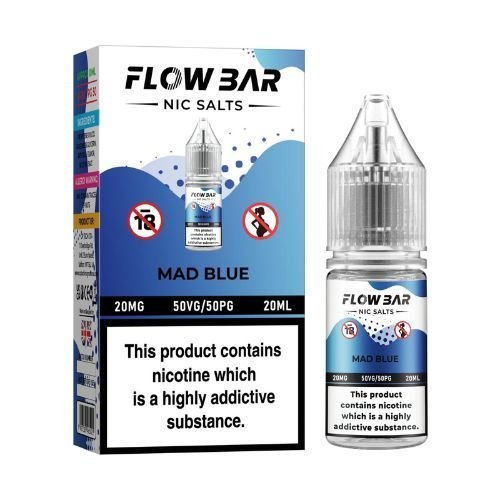 Flow Bar 20ml Nic Salts E-Liquid Pack of 10 - Clouds Vapes