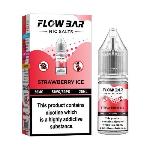 Flow Bar 20ml Nic Salts E-Liquid Pack of 10 - Clouds Vapes