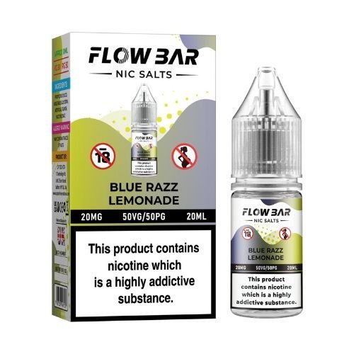 Flow Bar 20ml Nic Salts E-Liquid Pack of 10 - Clouds Vapes