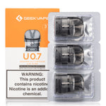Geekvape U Replacement Pods - 3pack - Clouds Vapes