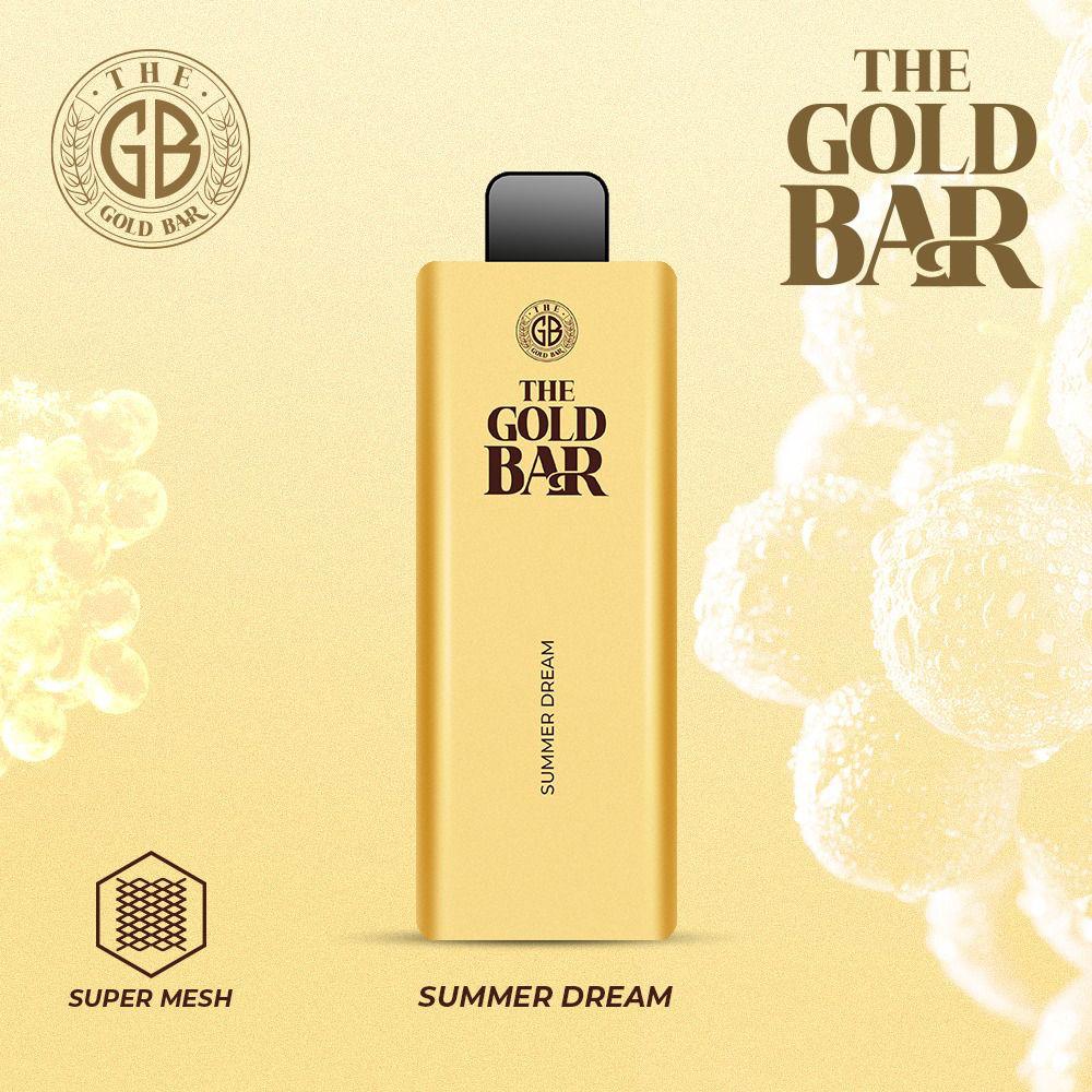 Gold Bar 4500 Disposable Vape Puff Bar Pod Kit - Clouds Vapes