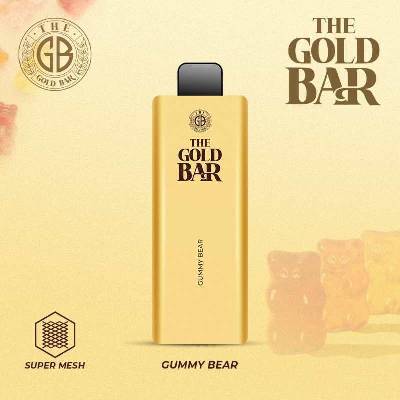 Gold Bar 4500 Disposable Vape Puff Bar Pod Kit - Clouds Vapes