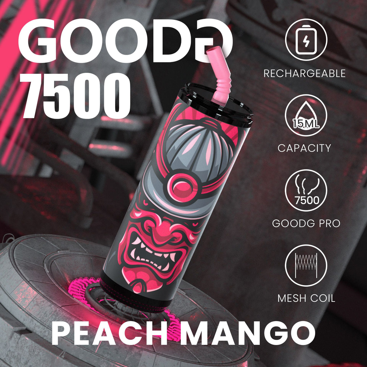 GOODG PRO 7500 Puffs Disposable Vape Pod - Clouds Vapes