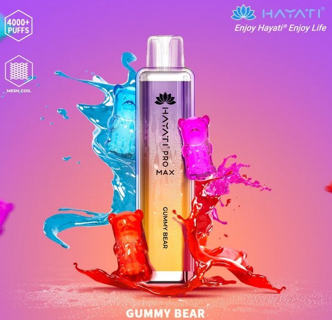 Hayati Pro Max 4000 Disposable Vape Puff Bar Pen - Clouds Vapes