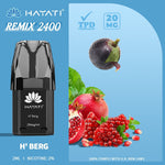 Hayati Remix 2400 Puffs Replacement Pods - Clouds Vapes