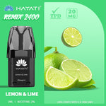 Hayati Remix 2400 Puffs Replacement Pods - Clouds Vapes