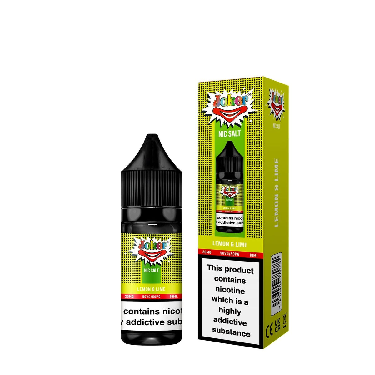 Joker Nic Salt 10ml E-liquids - Box of 10 - Clouds Vapes