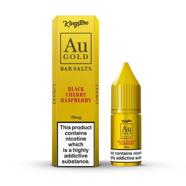 Kingston Au Gold Bar Salts 10ml E-liquids - Box of 10 - Clouds Vapes