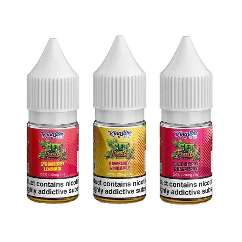 Kingston Salt Get Fruity Nic Salt - 10ml - Box of 10 - Clouds Vapes