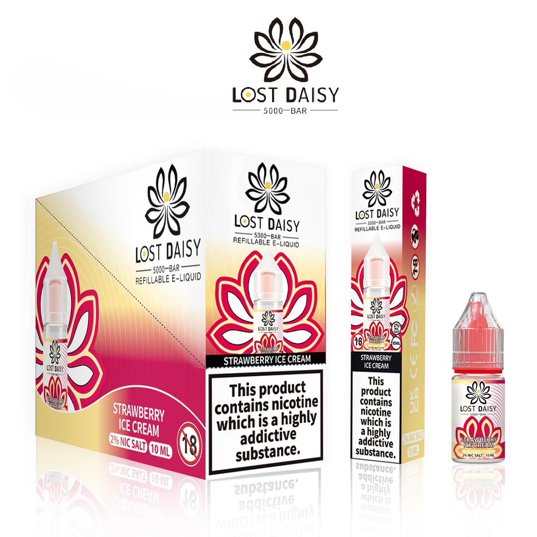 Lost Daisy 5000 Bar Salt 10ml - Box of 10 - Clouds Vapes