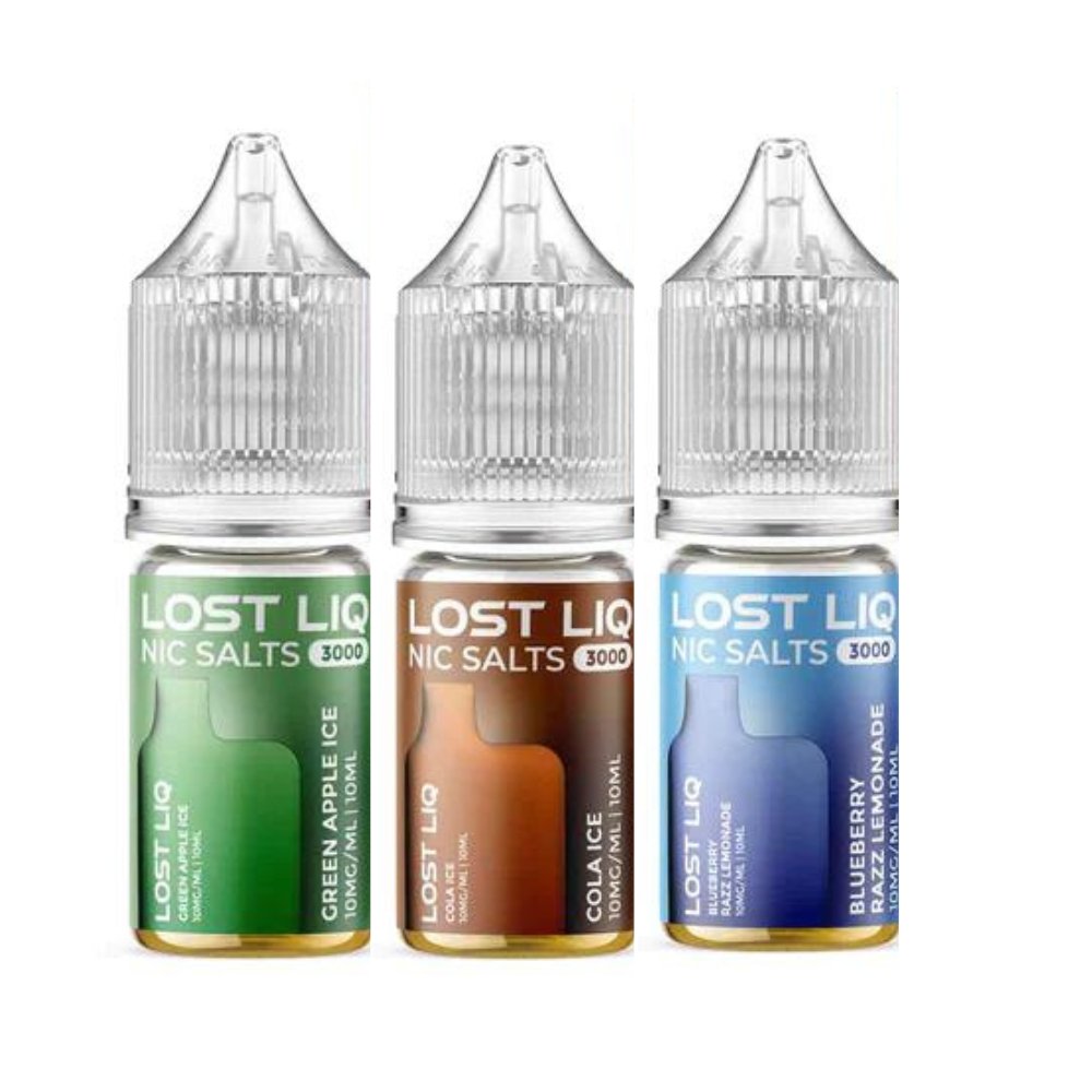 Lostliq 3000 Nic Salts 10ml - Box of 10 - Clouds Vapes