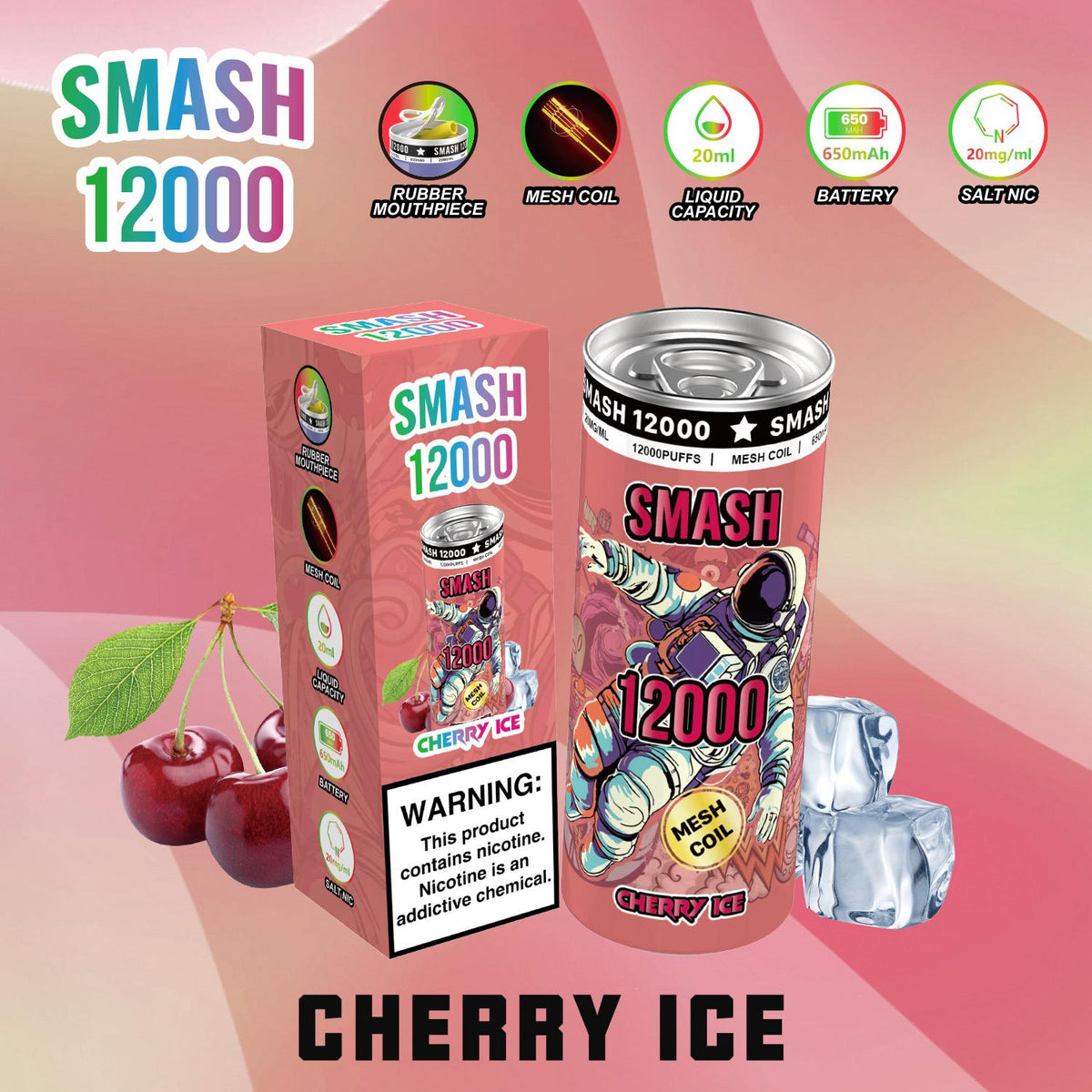 OG SUPER SMASH 12000 PUFFS DISPOSABLE 20MG - Pack of 10 - Clouds Vapes