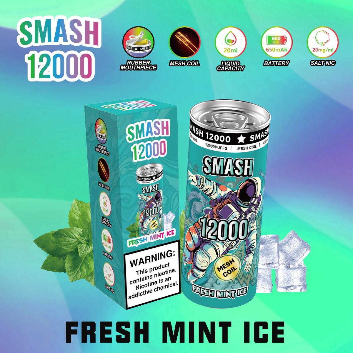 OG SUPER SMASH 12000 PUFFS DISPOSABLE 20MG - Pack of 10 - Clouds Vapes