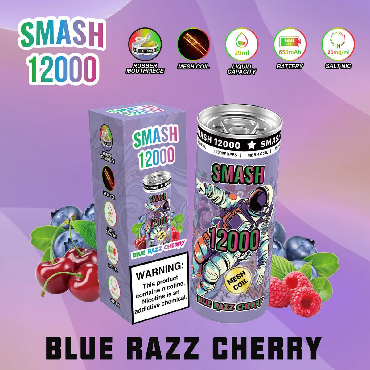 OG SUPER SMASH 12000 PUFFS DISPOSABLE 20MG - Pack of 10 - Clouds Vapes