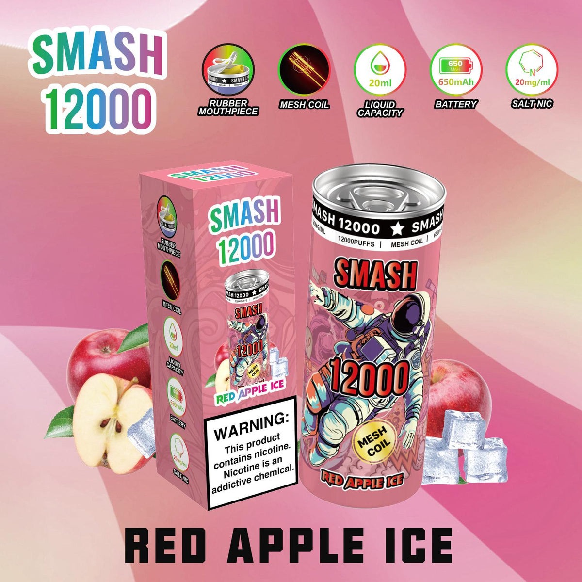 OG SUPER SMASH 12000 PUFFS DISPOSABLE 20MG - Pack of 10 - Clouds Vapes