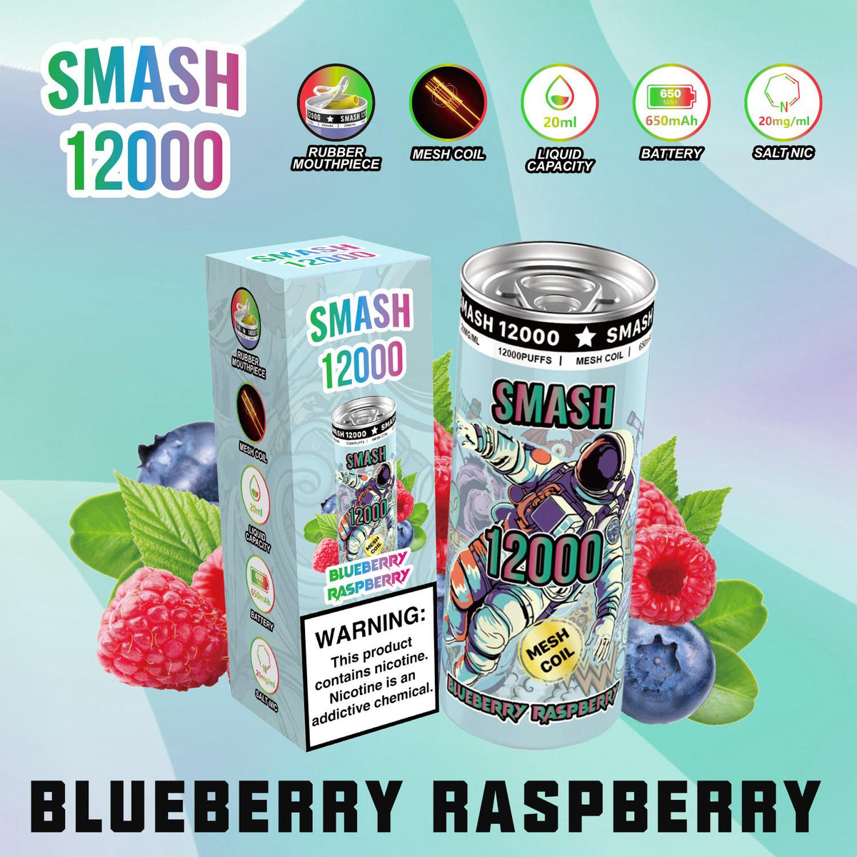 OG SUPER SMASH 12000 PUFFS DISPOSABLE 20MG - Pack of 10 - Clouds Vapes