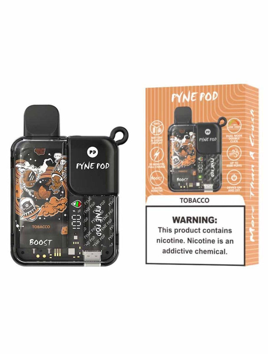 Pyne Pod Boost 8500 Disposable Vape Pod (BOX OF 5) - Clouds Vapes