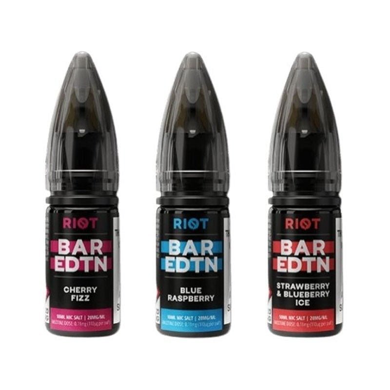 Riot Squad Bar Edition E-liquids Nic Salt 10ml- Box of 10 - Clouds Vapes