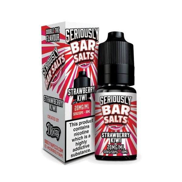 Seriously Bar Salt E-liquids Nic Salts-10ml- Box of 10 - Clouds Vapes