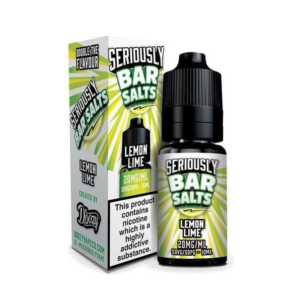 Seriously Bar Salt E-liquids Nic Salts-10ml- Box of 10 - Clouds Vapes