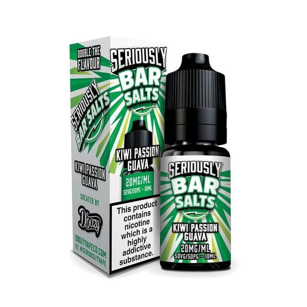 Seriously Bar Salt E-liquids Nic Salts-10ml- Box of 10 - Clouds Vapes