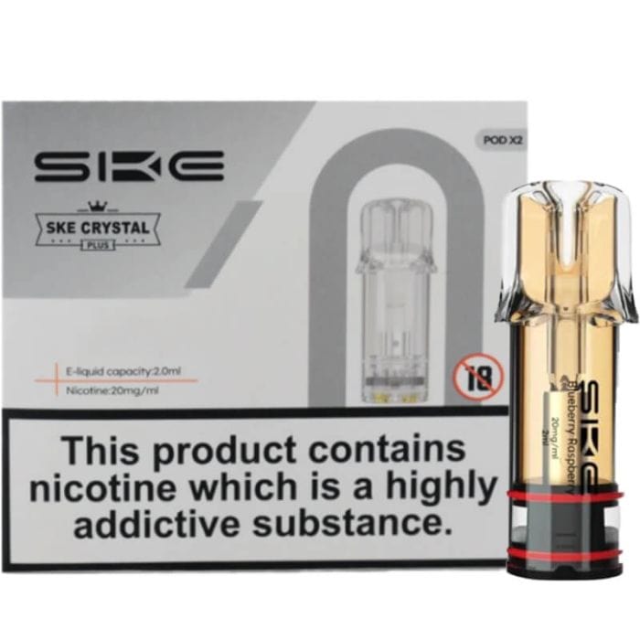 Ske Crystal Plus Replacement Pods - Box of 10 - Clouds Vapes