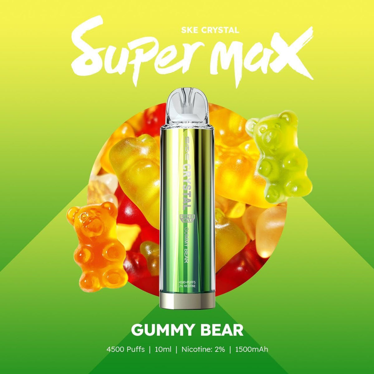 Ske Crystal Super Max 4500 Disposable Vape Pod #Simbavapes#