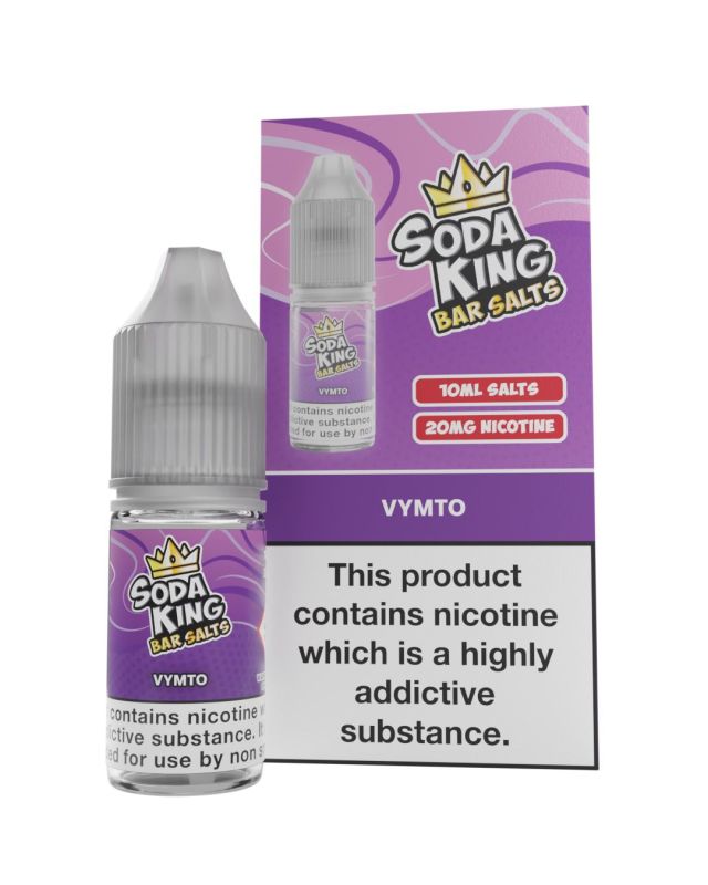 Soda King Nic Salt 10ml - Box of 10 - Clouds Vapes