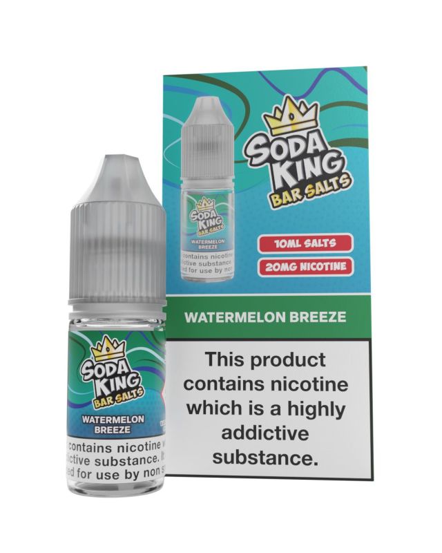 Soda King Nic Salt 10ml - Box of 10 - Clouds Vapes