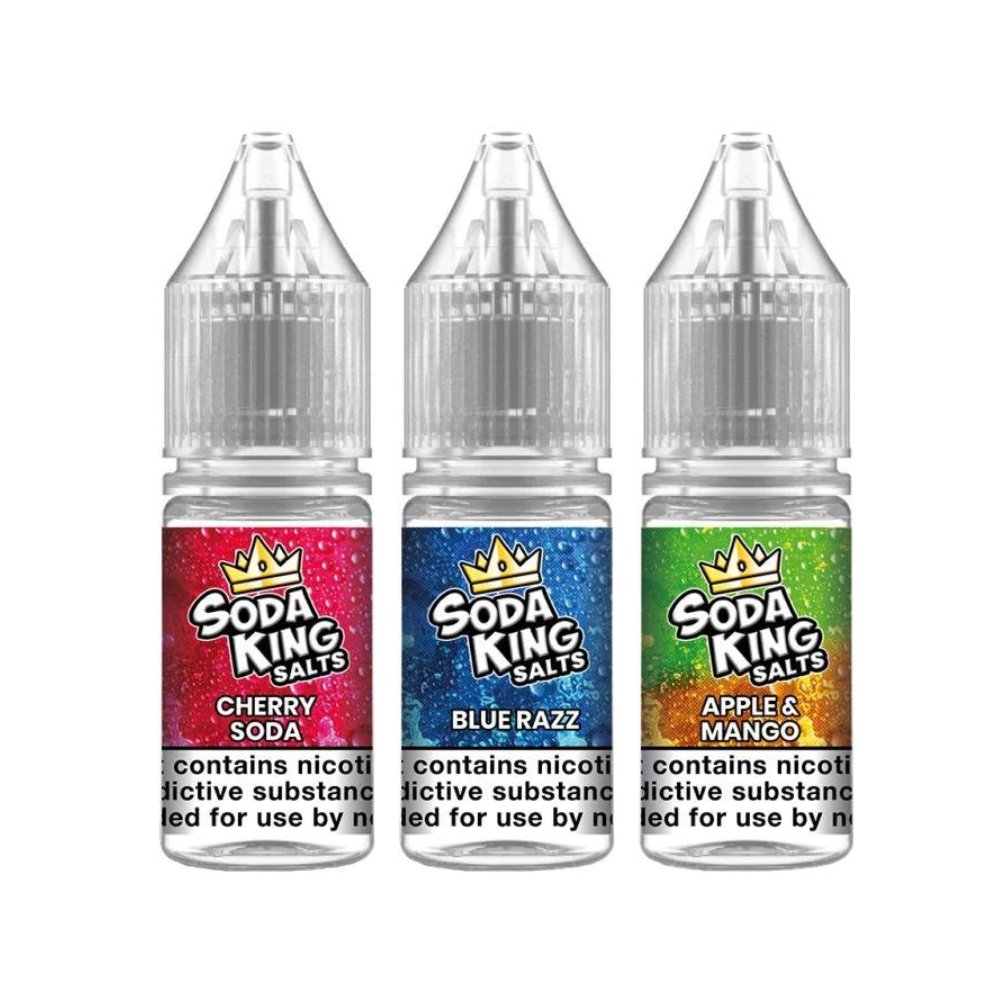 Soda King Nic Salt 10ml - Box of 10 - Clouds Vapes