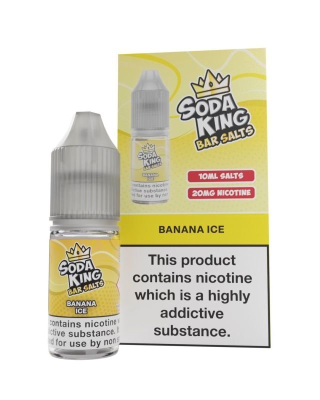 Soda King Nic Salt 10ml - Box of 10 - Clouds Vapes