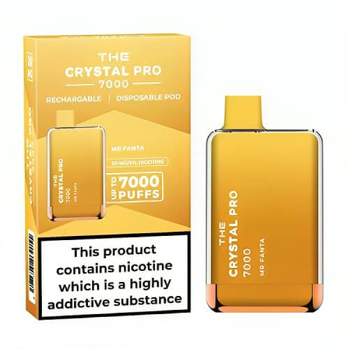 The Crystal Pro Max 7000 Puffs Disposable Vape Pod Box of 10 - Clouds Vapes