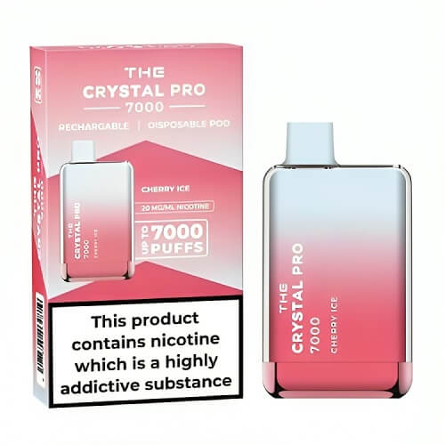 The Crystal Pro Max 7000 Puffs Disposable Vape Pod Box of 10 - Clouds Vapes