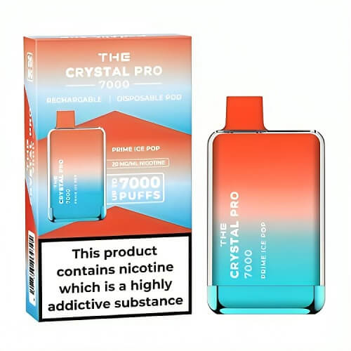 The Crystal Pro Max 7000 Puffs Disposable Vape Pod Box of 10 - Clouds Vapes