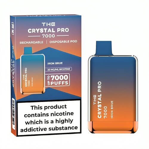 The Crystal Pro Max 7000 Puffs Disposable Vape Pod Box of 10 - Clouds Vapes