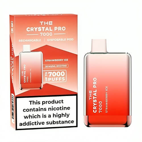 The Crystal Pro Max 7000 Puffs Disposable Vape Pod Box of 10 - Clouds Vapes