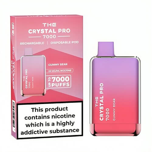 The Crystal Pro Max 7000 Puffs Disposable Vape Pod Box of 10 - Clouds Vapes